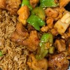 Best 三椒扁鸡午餐Spicy Three Pepper Chicken (Lunch) in Edison, NJ