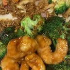 Best 芥兰虾晚餐Shrimp w. Broccoli (Combo Platter) in Edison, NJ