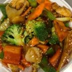 Best 杂菜黑汁Mix Vegetable w. Brown Sauce in Edison, NJ